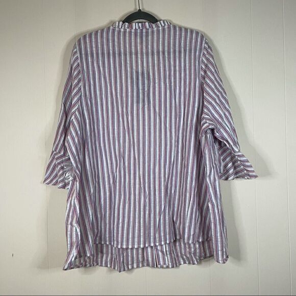 NWT - Modcloth Striped Button Down Top - Picture 6 of 6